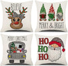 Fashion Cartoon Linen Pillow Cases