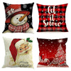 Fashion Cartoon Linen Pillow Cases