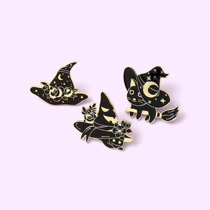 Fashion Cat Alloy Stoving Varnish Unisex Brooches