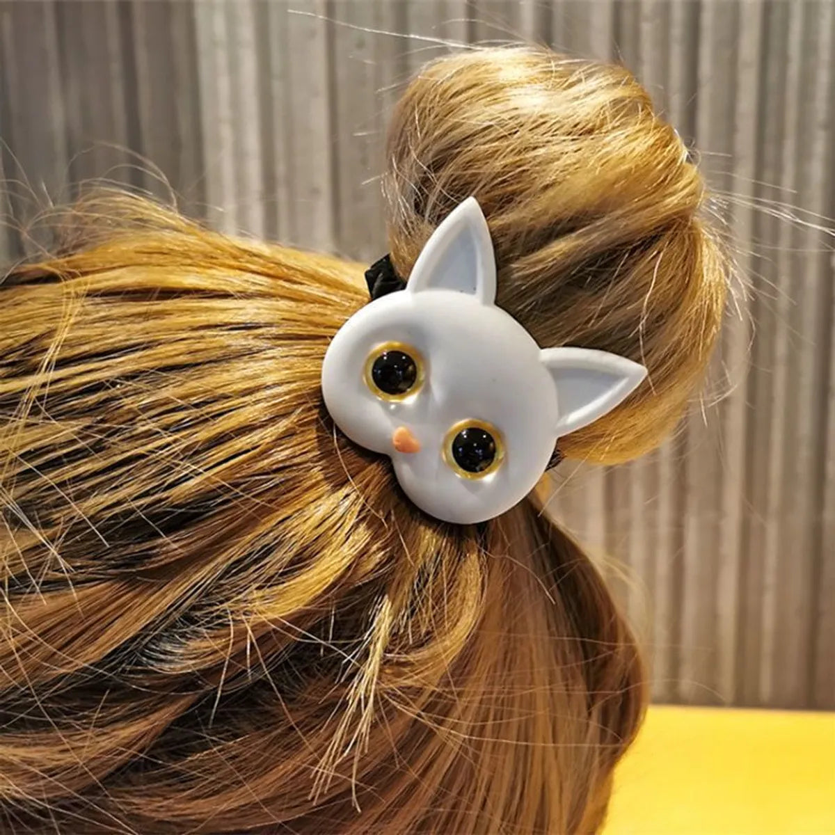 Fashion Cat Arylic Handmade Hair Tie 1 Piece