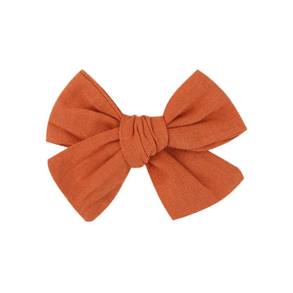 Fashion Children'S Hair Accessories Bow Hairpin Candy Color Headdress