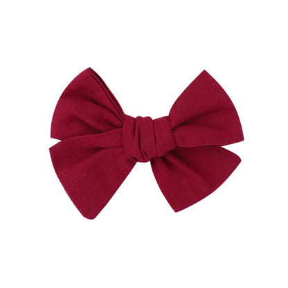 Fashion Children'S Hair Accessories Bow Hairpin Candy Color Headdress