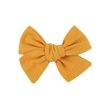 Fashion Children'S Hair Accessories Bow Hairpin Candy Color Headdress