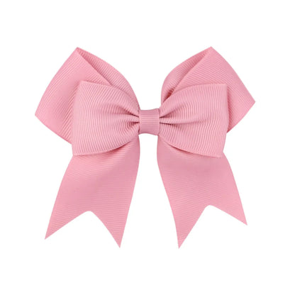 Fashion Children'S Hair Accessories Simple Bow Candy Color Hair Clip