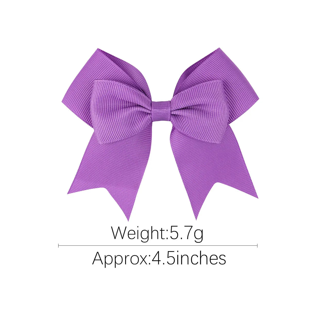 Fashion Children'S Hair Accessories Simple Bow Candy Color Hair Clip