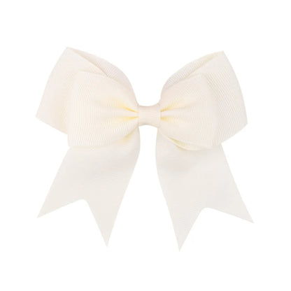 Fashion Children'S Hair Accessories Simple Bow Candy Color Hair Clip