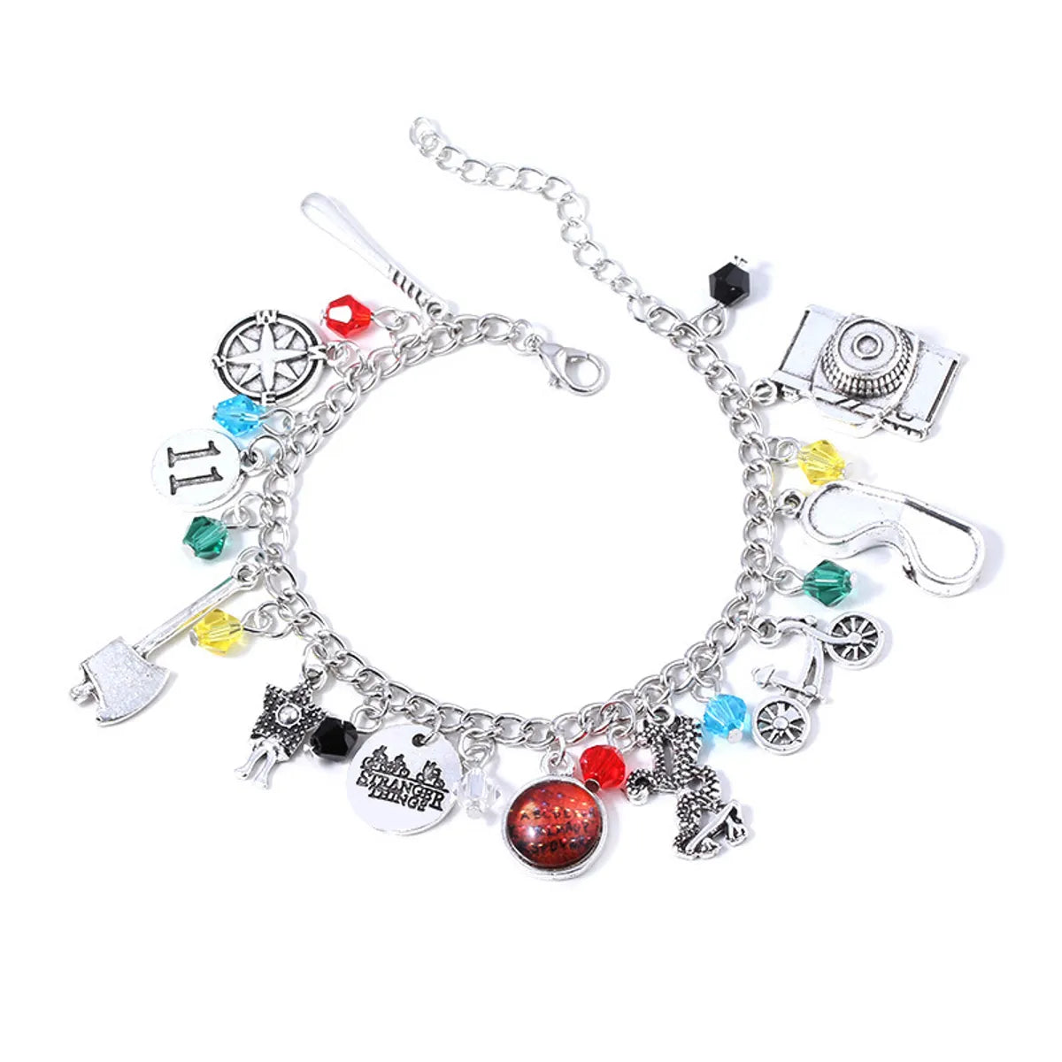 Fashion Christmas Tree Pistol Alloy Unisex Bracelets