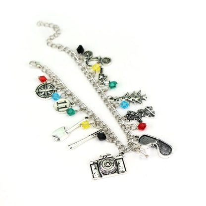 Fashion Christmas Tree Pistol Alloy Unisex Bracelets