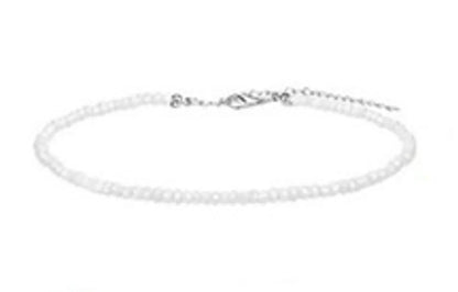 Fashion Circle Glass Beaded Women'S Choker 1 Piece