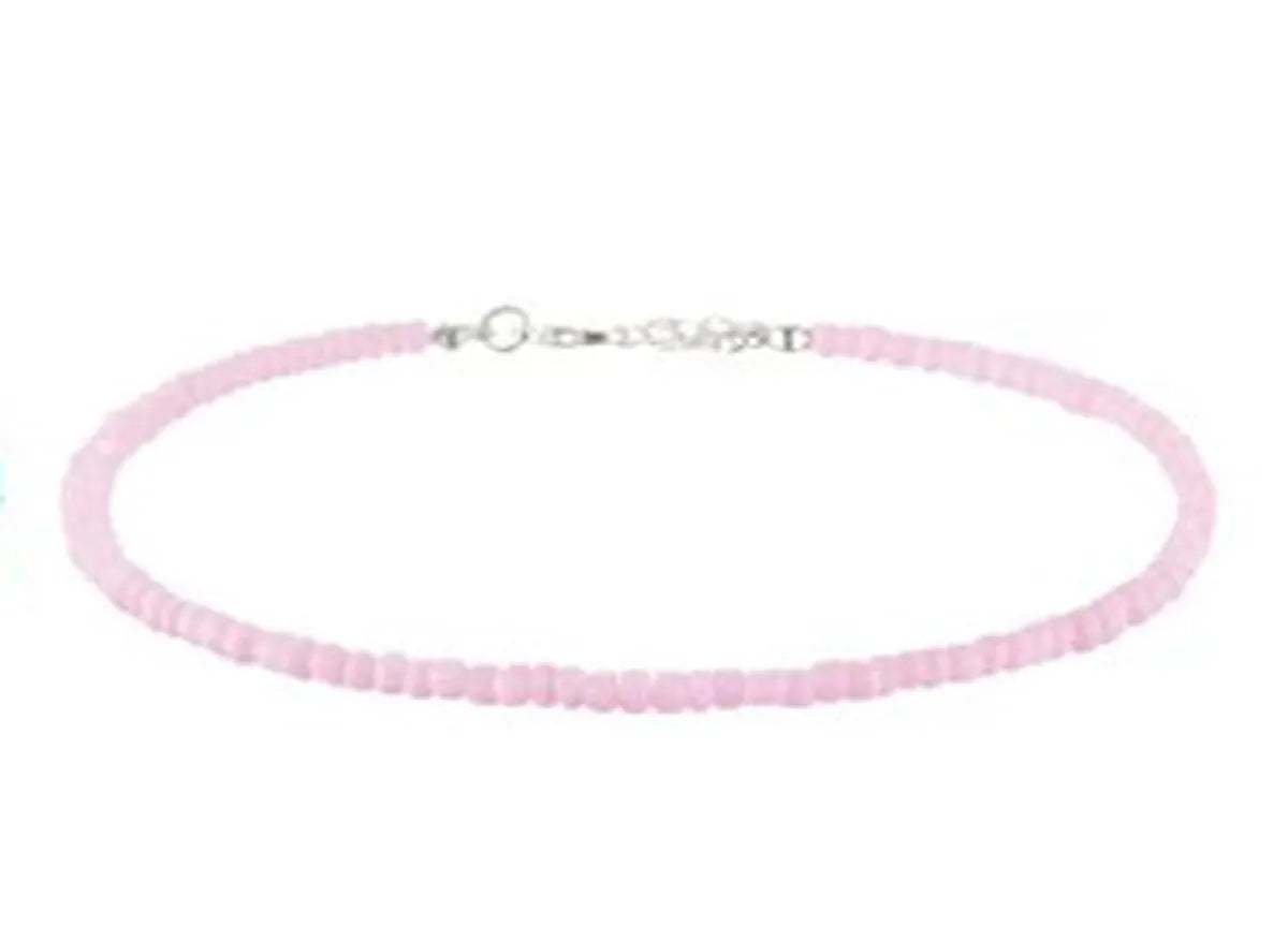 Fashion Circle Glass Beaded Women'S Choker 1 Piece