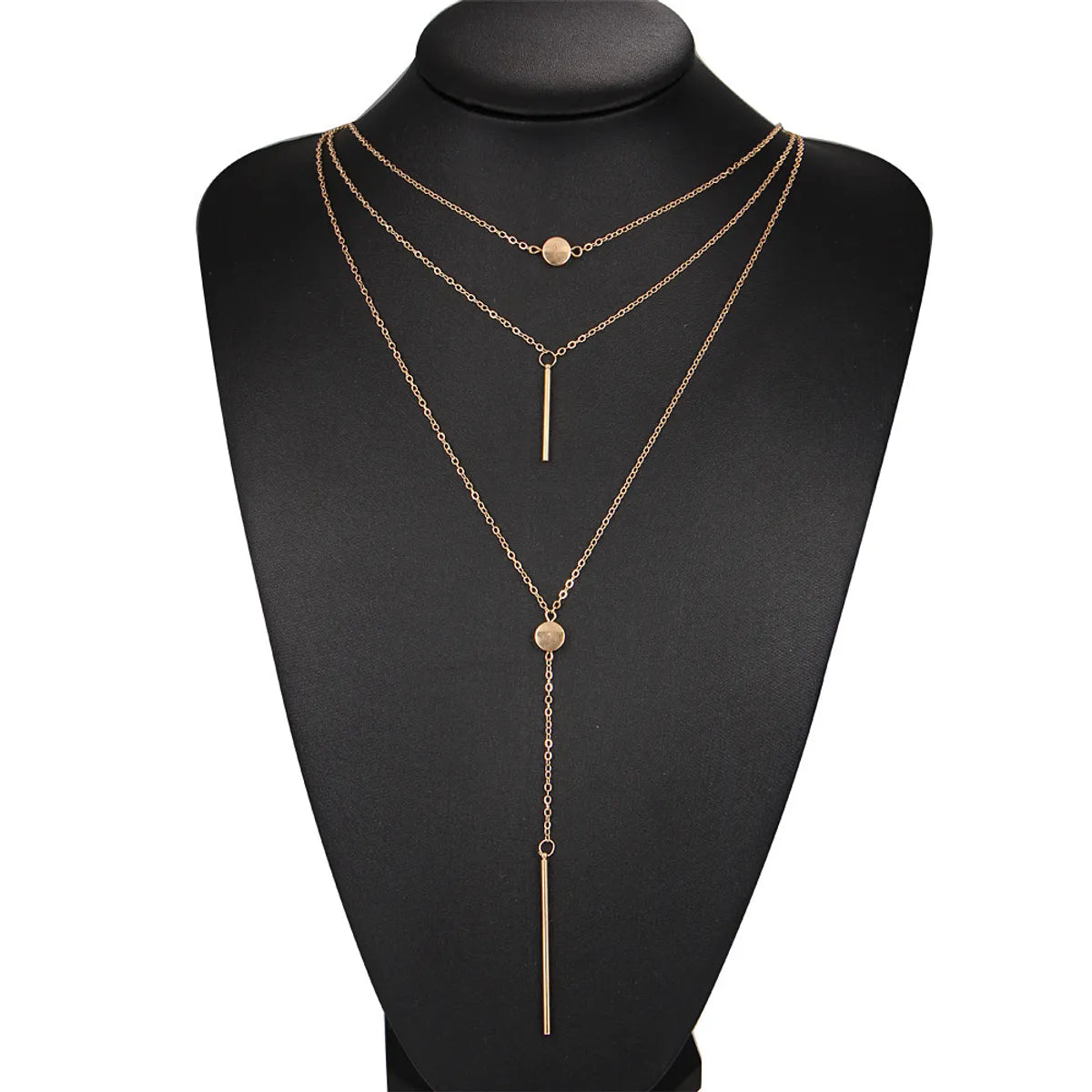 Retro Geometric Alloy Wholesale Necklace