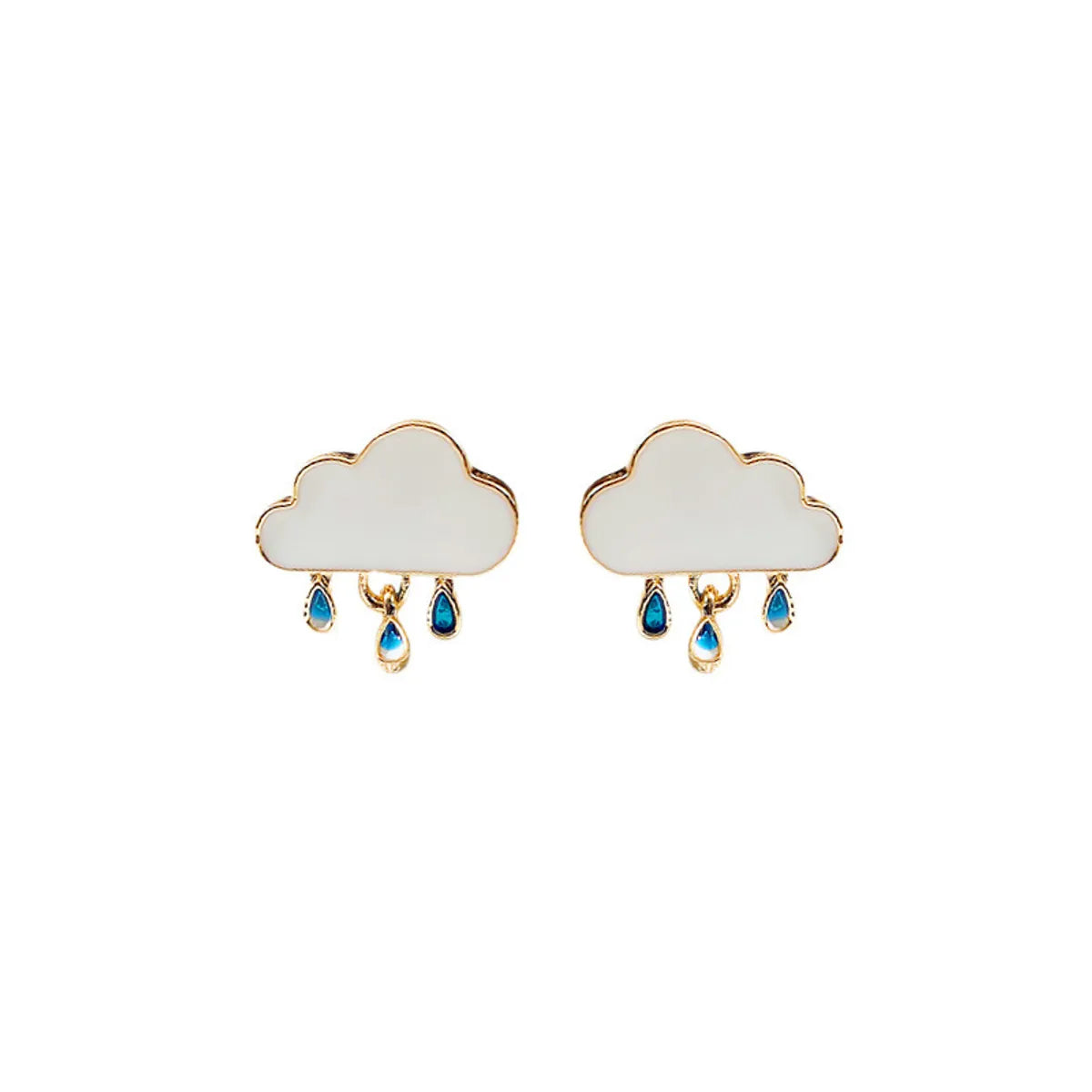 Fashion Cloud Raindrop Earrings