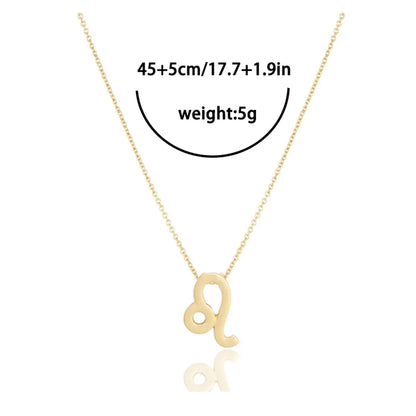 Fashion Constellation Alloy Plating Women's Necklace