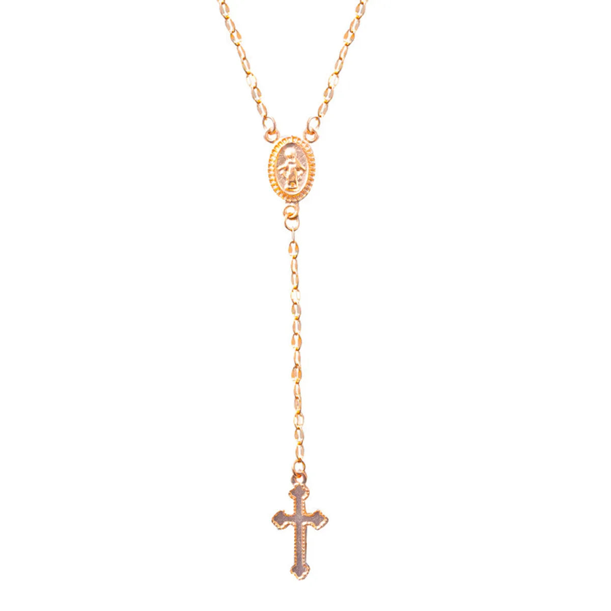 Fashion Cross Christian Jesus Easter Jewelry Sexy Tassel Women's Clavicle Chain Pendant