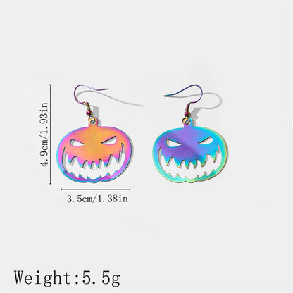 Fashion Cross Christmas Tree Snowman Alloy Women's Drop Earrings 1 Pair