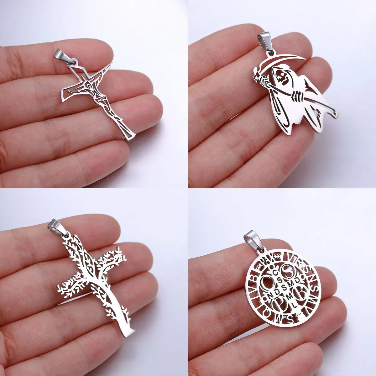 Stainless Steel Cross Pendant