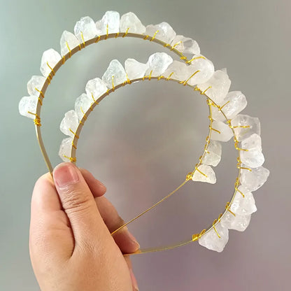 Fashion Crown Crystal Handmade Hair Band 1 Piece