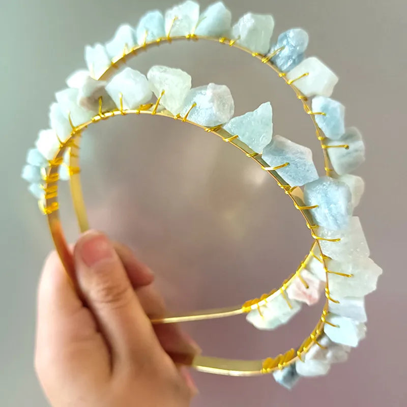 Fashion Crown Crystal Handmade Hair Band 1 Piece