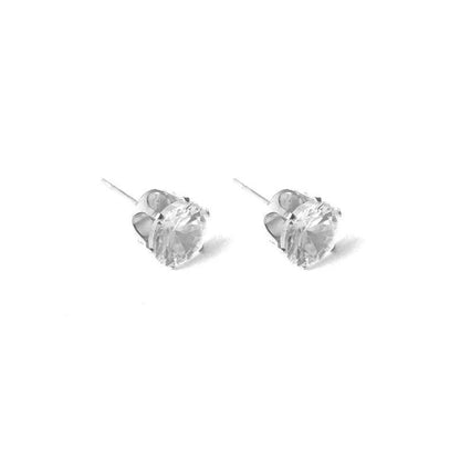 Fashion Geometric Diamond Alloy Artificial Gemstones Earrings