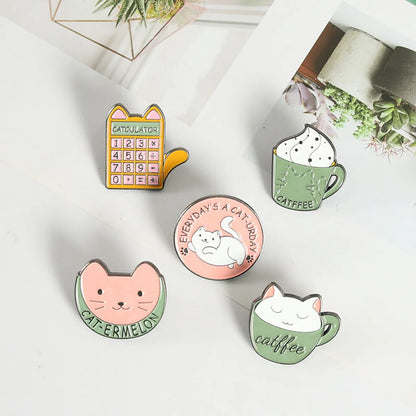 Fashion Cup Alloy Stoving Varnish Unisex Brooches