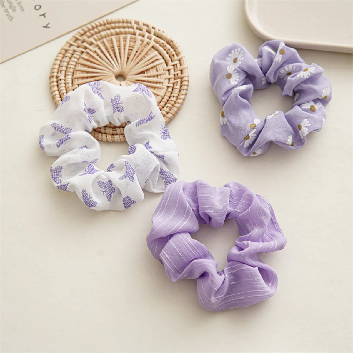 Fashion Daisy Cloth Hair Tie 1 Piece