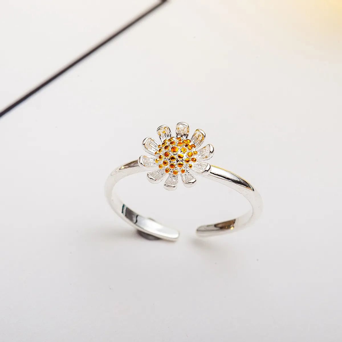 Fashion Daisy Open Ring