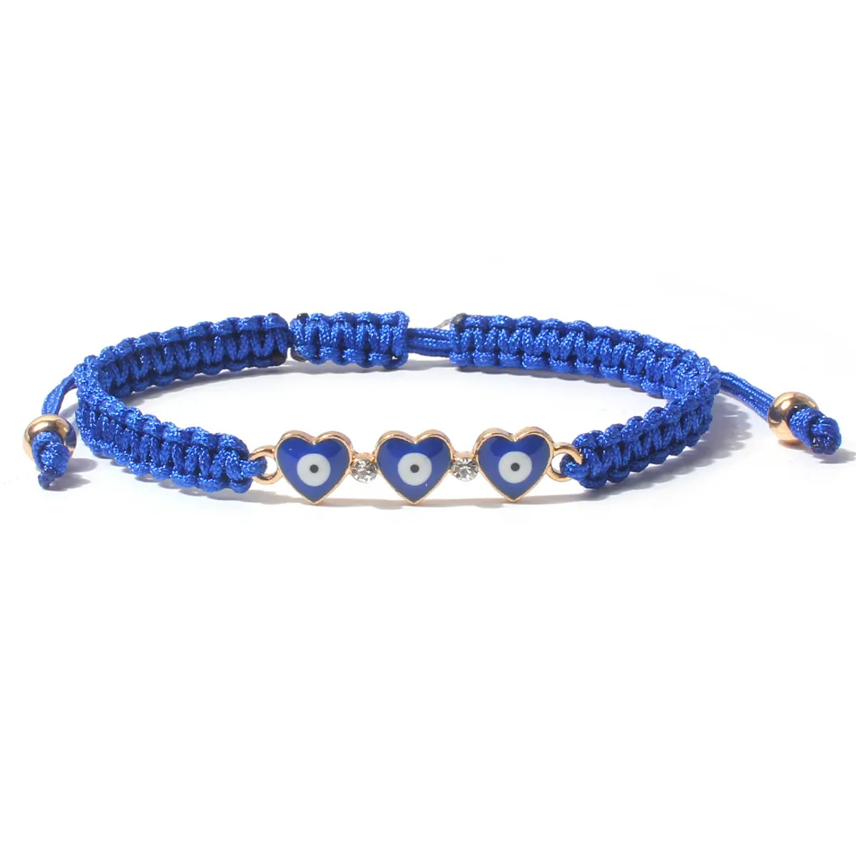 Fashion Devil'S Eye Alloy Fabric Women'S Bracelets