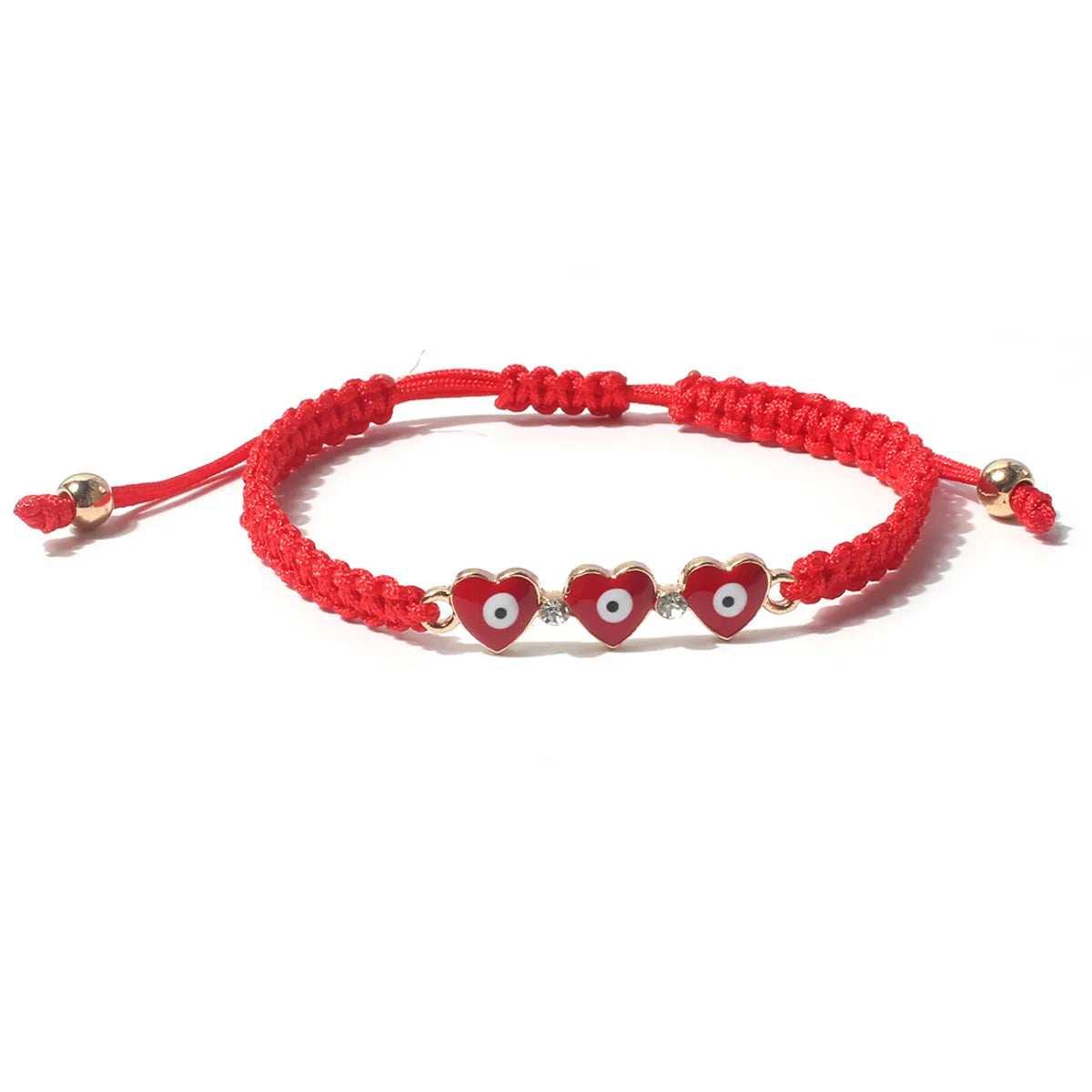 Fashion Devil'S Eye Alloy Fabric Women'S Bracelets