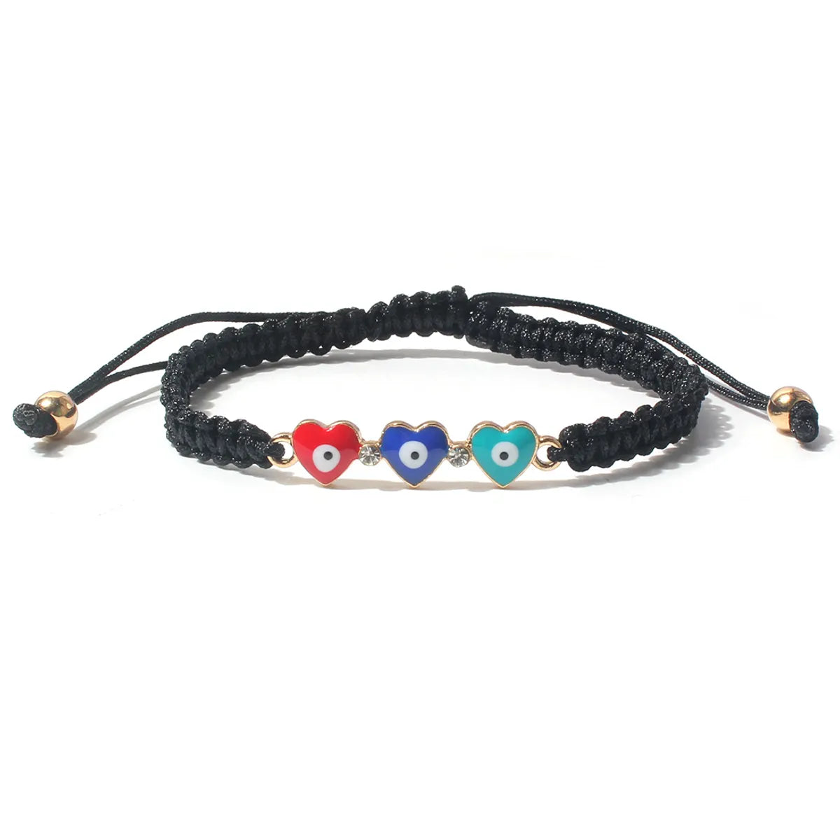 Fashion Devil'S Eye Alloy Fabric Women'S Bracelets