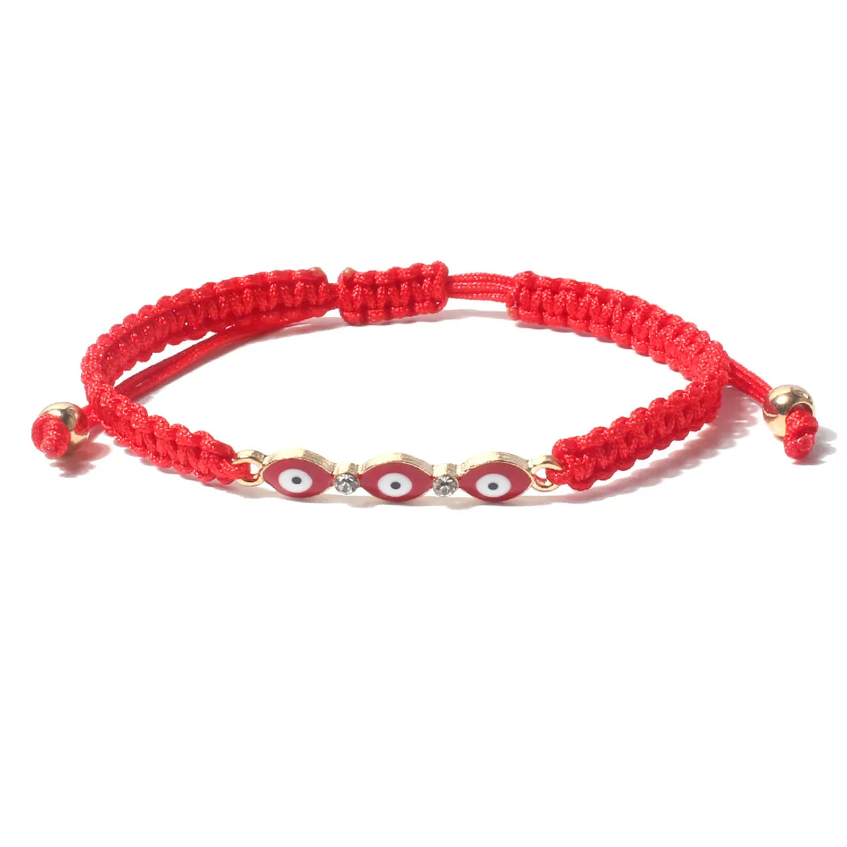 Fashion Devil'S Eye Alloy Fabric Women'S Bracelets