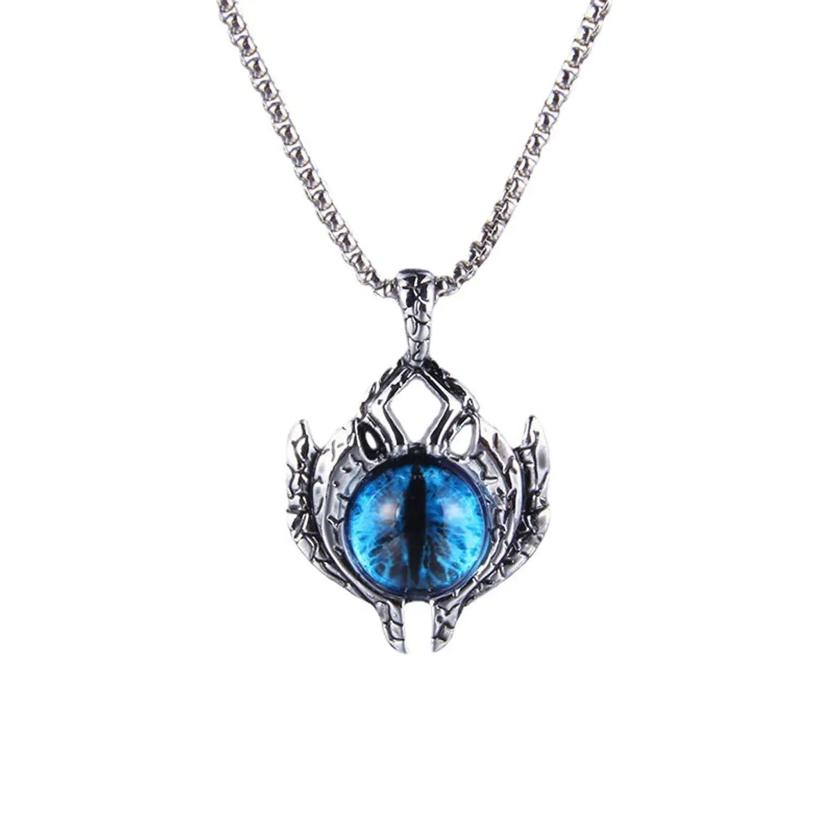 Fashion Devil's Eye Alloy Plating Unisex Pendant Necklace 1 Piece