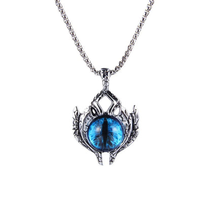 Fashion Devil's Eye Alloy Plating Unisex Pendant Necklace 1 Piece