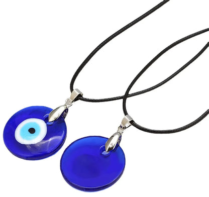 Fashion Devil's Eye Glass Unisex Pendant Necklace 1 Piece