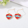 Wholesale Jewelry 1 Pair Fashion Devil'S Eye Palm Eye Alloy Ear Hook