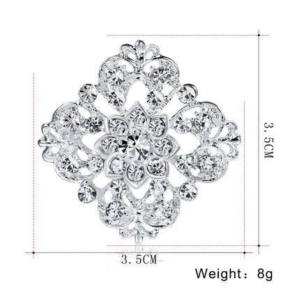 Fashion Leaf Alloy Plating Women'S Brooches