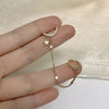 Fashion Diamond-Studded Crescent Simple Ear Clip Alloy Ear Bone Clip