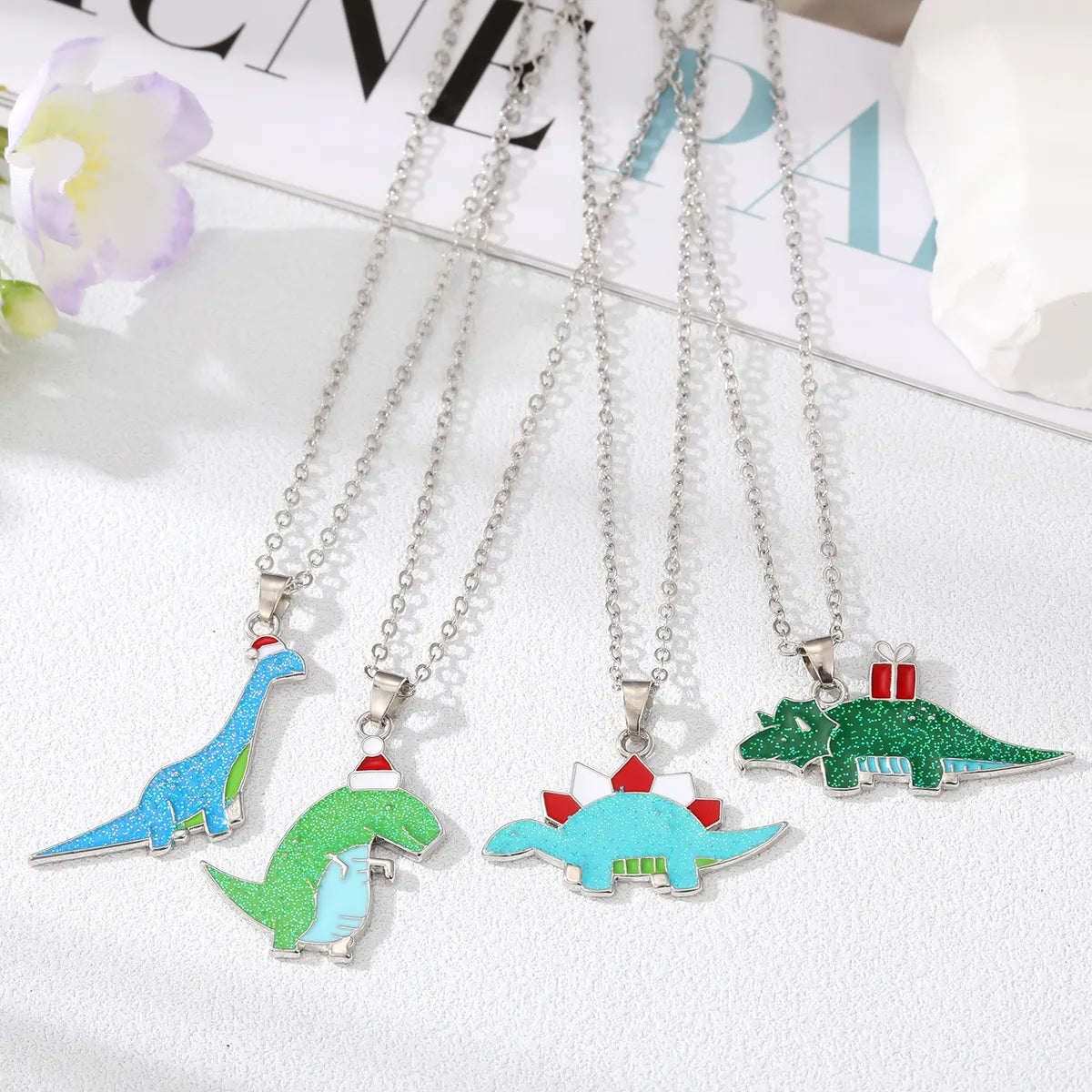 Fashion Dinosaur Alloy Plating Pendant Necklace 1 Piece