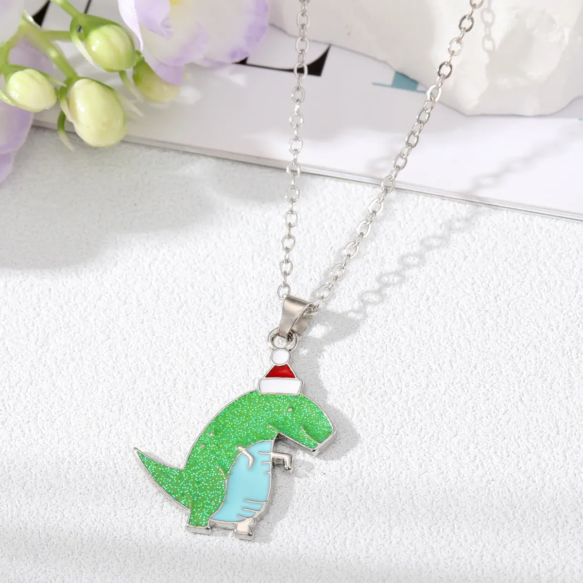 Fashion Dinosaur Alloy Plating Pendant Necklace 1 Piece