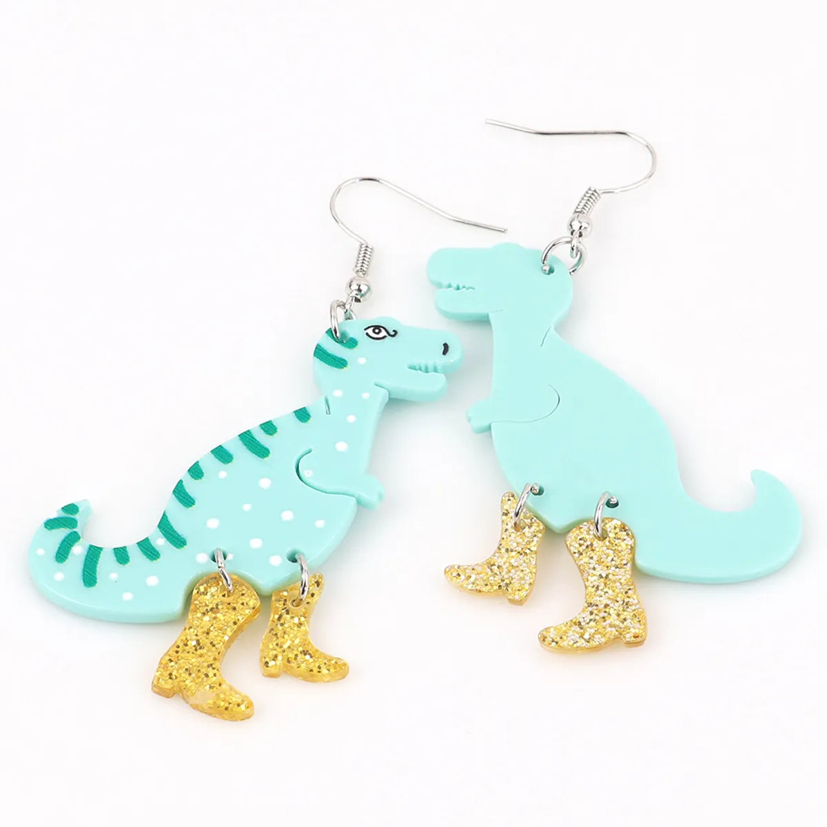 Fashion Dinosaur Arylic Women's Drop Earrings 1 Pair