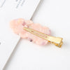 Fashion Ditsy Floral Arylic Stoving Varnish Hair Clip 1 Piece