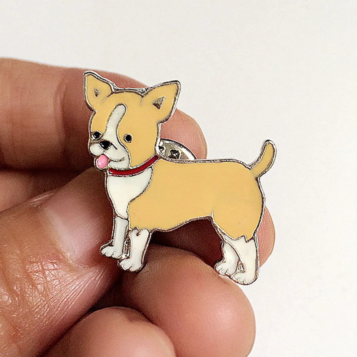 Fashion Dog Alloy Enamel Unisex Brooches