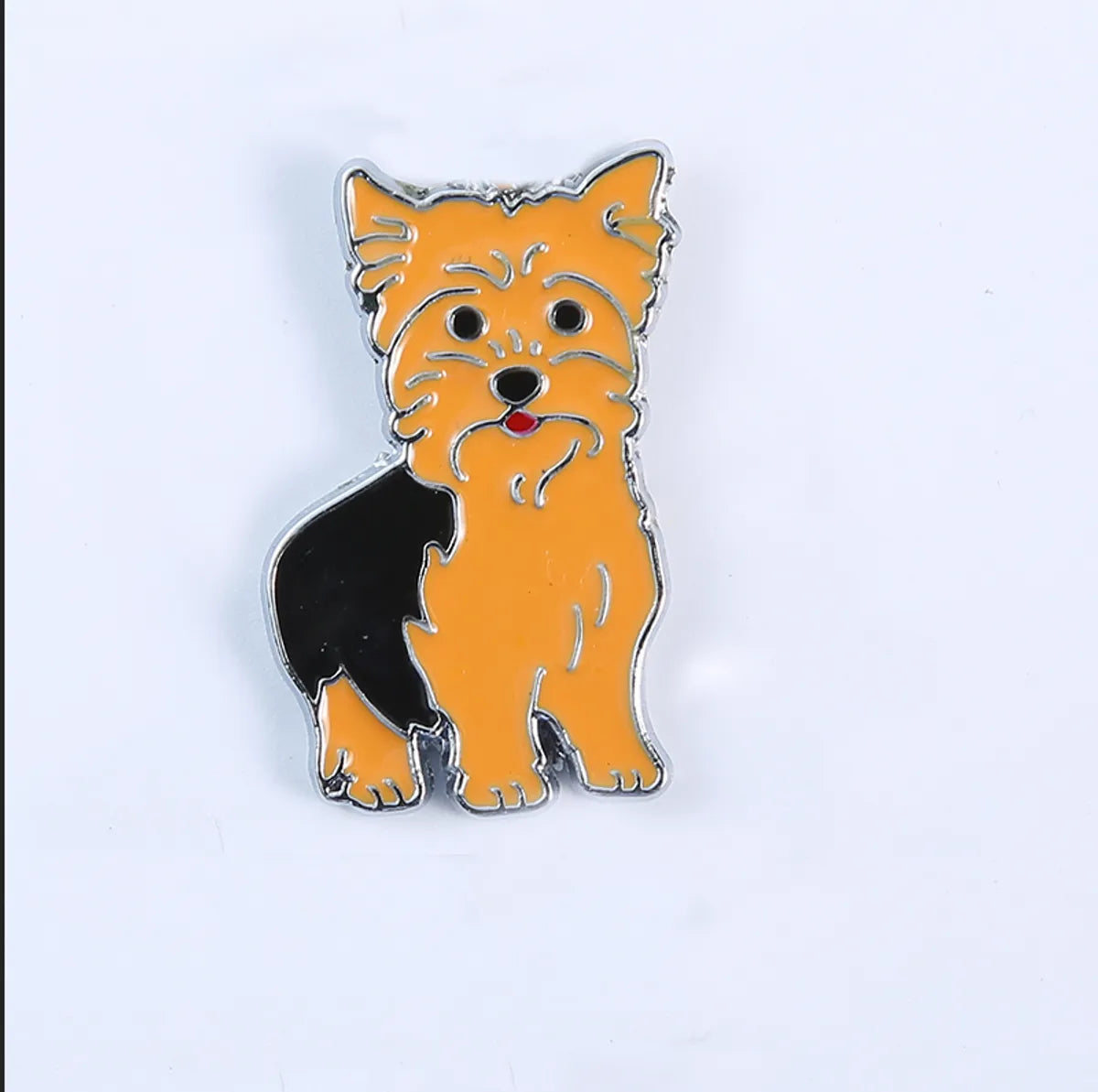 Fashion Dog Alloy Enamel Unisex Brooches