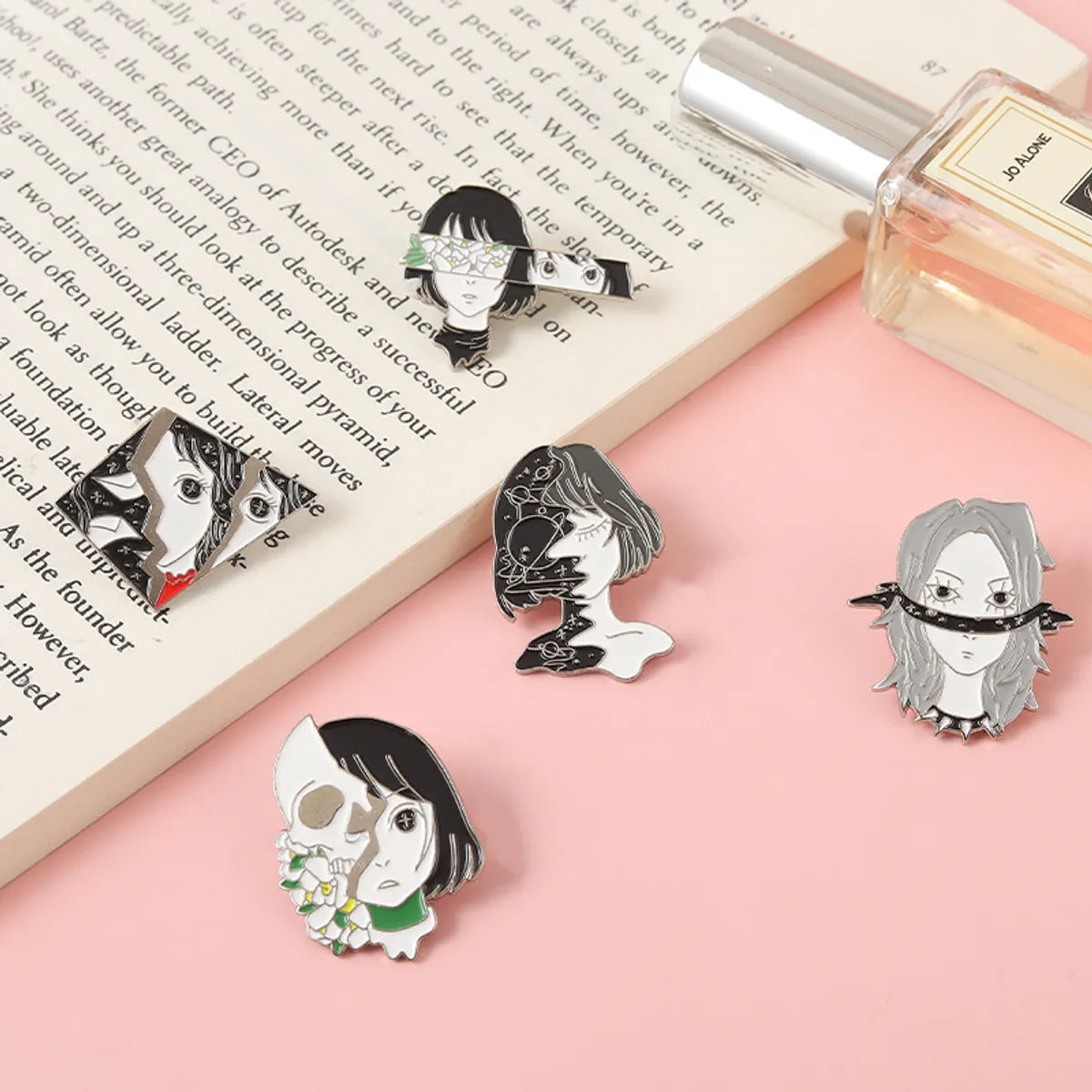 Fashion Doll Alloy Plating Unisex Brooches