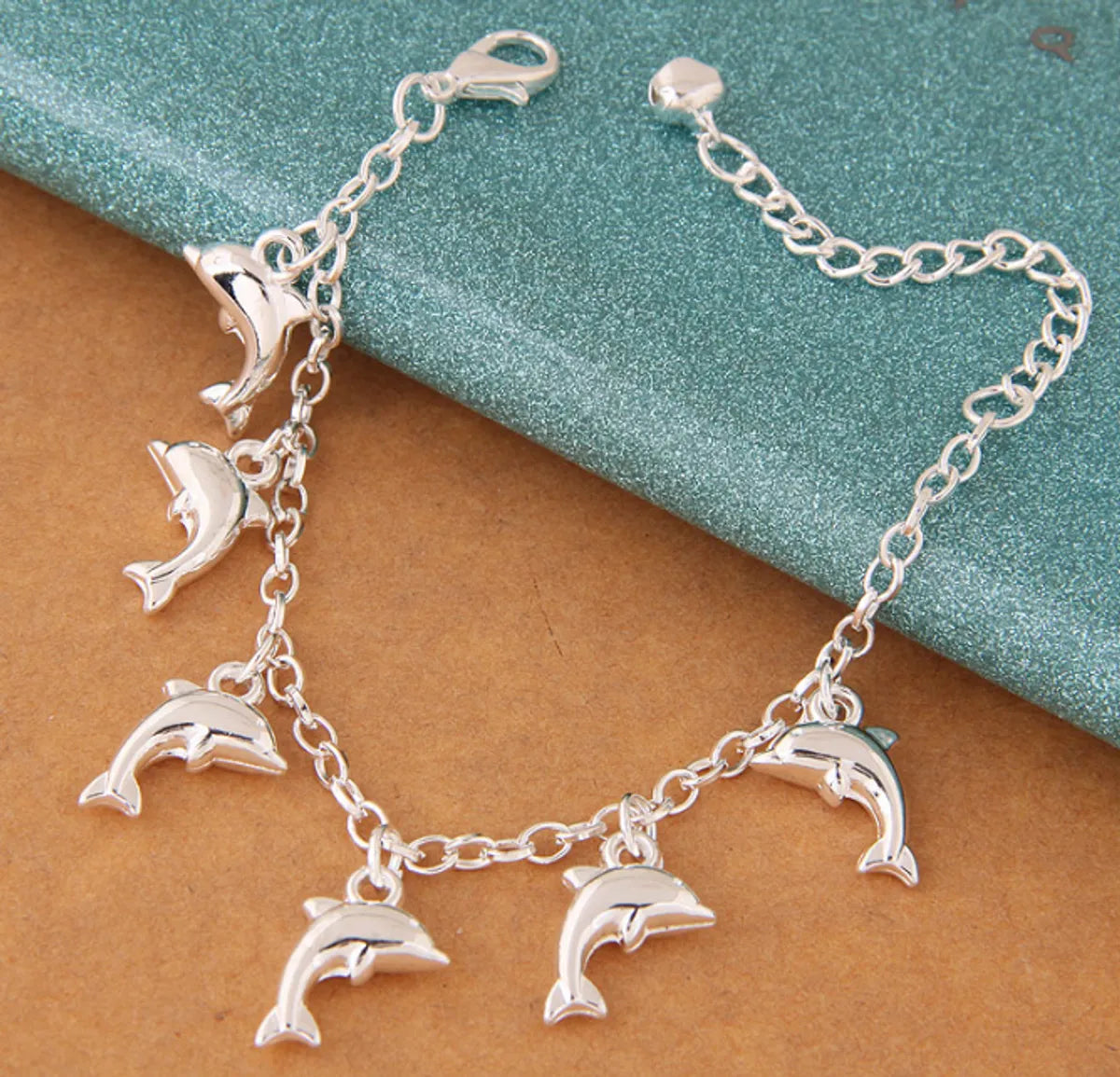 Fashion Dolphin Alloy Handmade Bracelets