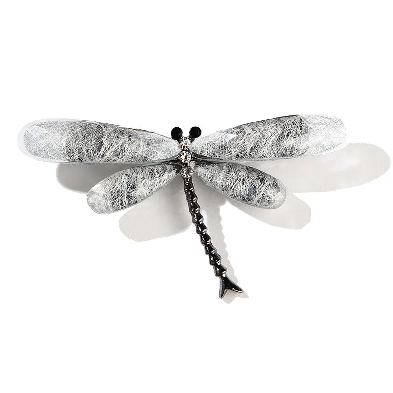 Fashion Dragonfly Alloy Plating Zircon Unisex Brooches