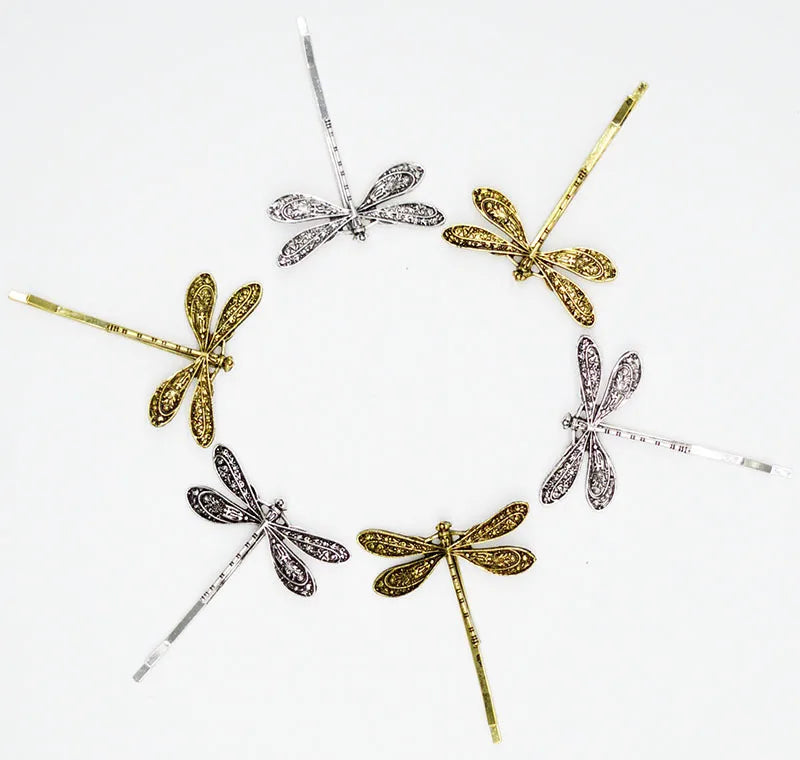 Fashion Dragonfly Zinc Alloy Hair Clip 1 Piece