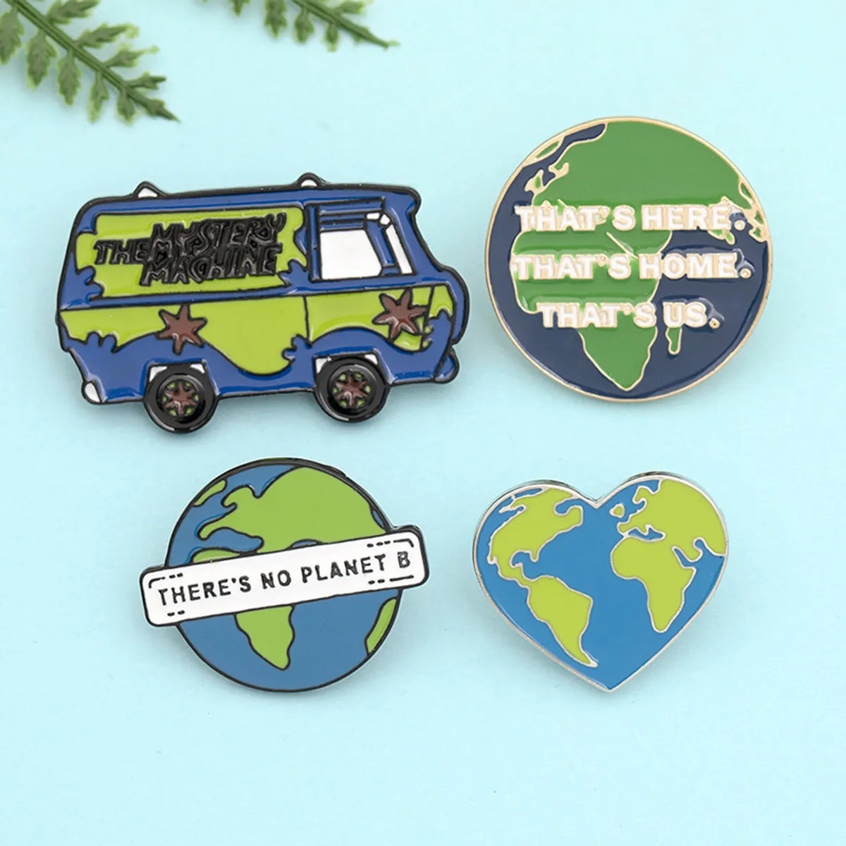 Fashion Earth Alloy Enamel Unisex Brooches