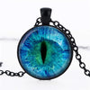 Fashion Eye Alloy Plating Unisex Pendant Necklace