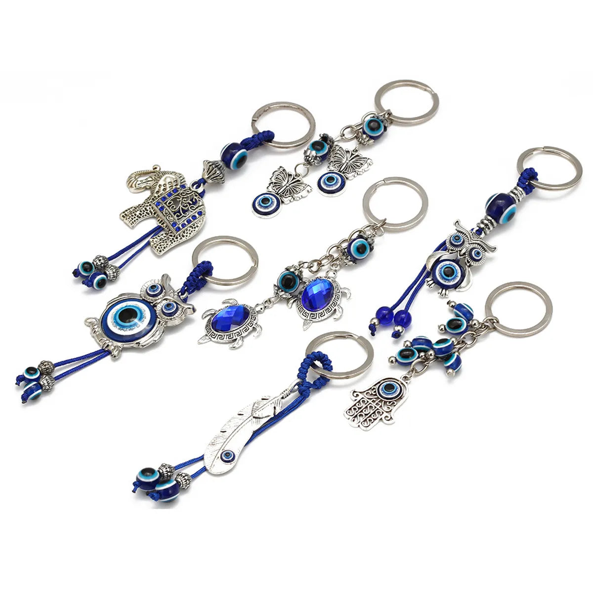 Fashion Eye Alloy Plating Unisex Keychain 1 Piece