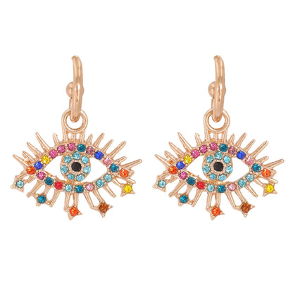 Fashion Eye Diamond Earrings